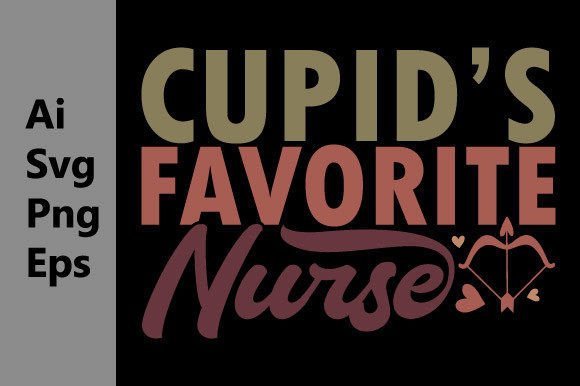 Cupid’s Favorite Nurse Valentine Shirt Graphics
