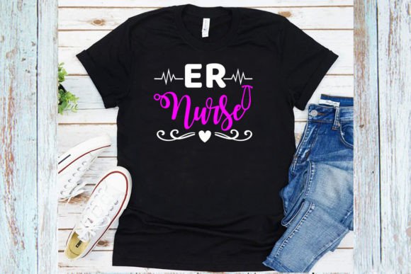Er Nurse Gift T-Shirt Graphics and T-Shirt Designs