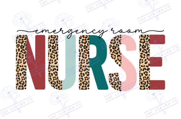 ER Nurse Graphics for T-Shirt Designs
