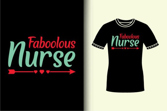 Faboolous Nurse Halloween T-Shirt Design