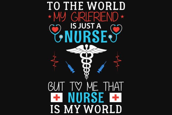 Nurse or Nursing Graphics T-Shirt Designs