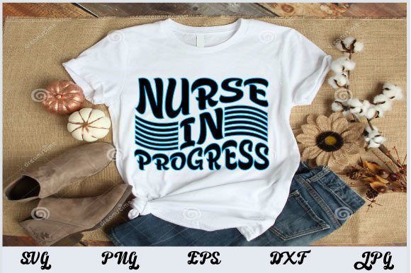 Retro Nurse Design, Graphics for T-Shirt Designs