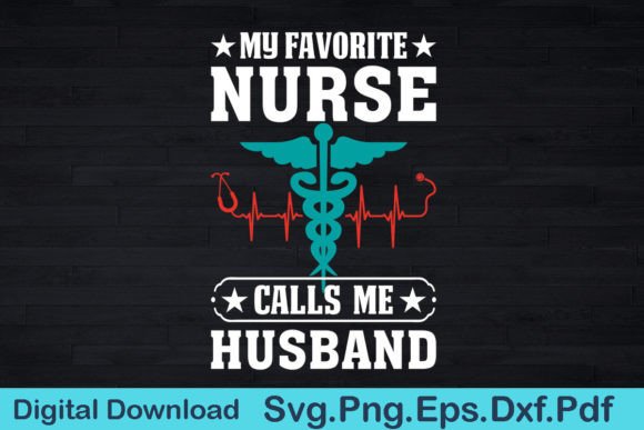 Vintage Nurse Husband T-Shirt Graphics and T-Shirt Designs